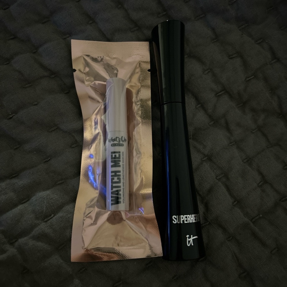 IT Cosmetics Superhero Mascara and Watch Me mini mascara